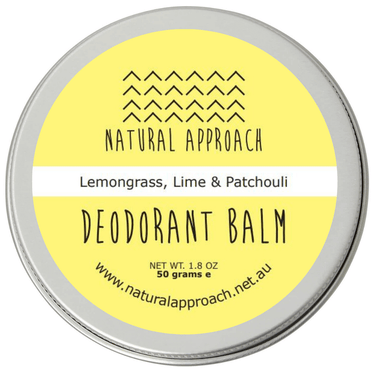 50g - Lemongrass, Lime & Patchouli - Natural Deodorant