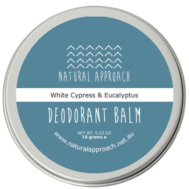 NEW LIMITED EDITION - 15g - White Cypress & Eucalyptus - Natural Deodorant