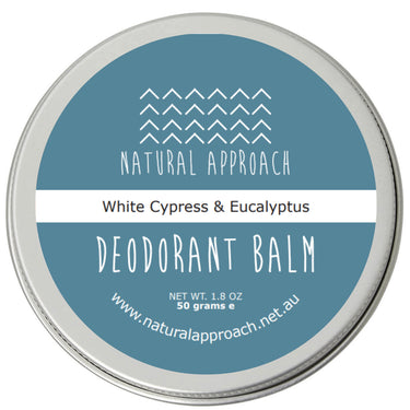 Limited Edition 50g - White Cypress & Eucalyptus - Natural Deodorant