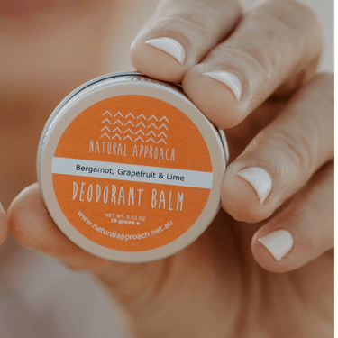 Bergamot, Grapefruit & Lime Natural Deodorant Mini Tin for Regular Skin 15g