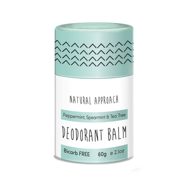 Sensitive Skin natural deodorant push-up tube with Peppermint, Spearmint and Tea Tree