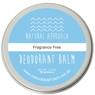 50g - Fragrance Free - Natural Deodorant