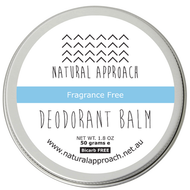NEW 50g - Bicarb FREE - Fragrance-Free - Natural Deodorant