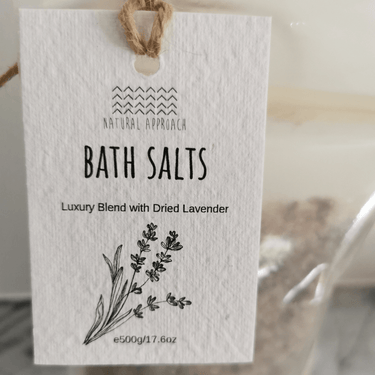 Bath Salts Luxury Blend with Dried Lavender 500g