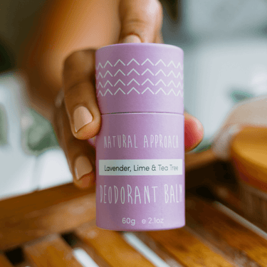 Natural Deodorant Tube for Regular Skin, Lavender, Lime, and Tea Tree 60g
