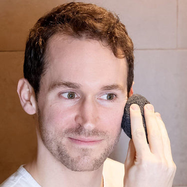 Japanese Konjac Sponge – Charcoal. Natural Deep-Cleansing Power