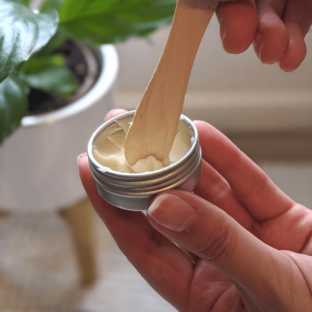 Natural deodorant balm mini tin