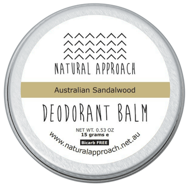 15g - Bicarb FREE - Australian Sandalwood - Natural Deodorant