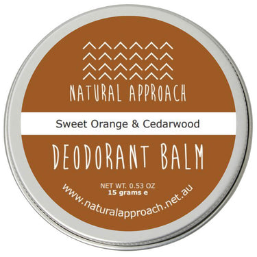 LIMITED EDITION 15g - Sweet Orange & Cedarwood - Natural Deodorant