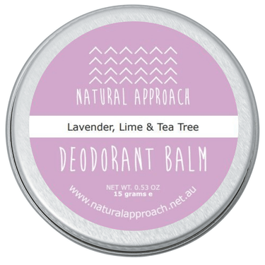 15g - Lavender, Lime & Tea Tree - Natural Deodorant