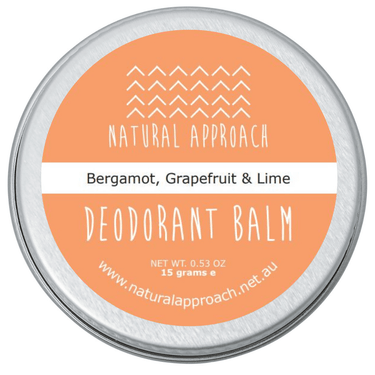 15g - Bergamot, Grapefruit & Lime - Natural Deodorant