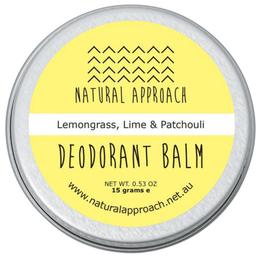 15g - Lemongrass, Lime & Patchouli - Natural Deodorant