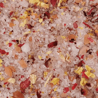Bath Salts Luxury Blend with Dried Rose Petals 500g