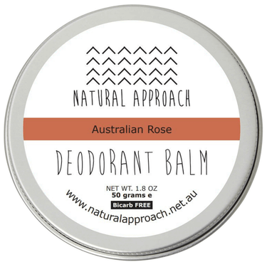 Limited Edition 50g - Bicarb FREE - Australian Rose - Natural Deodorant