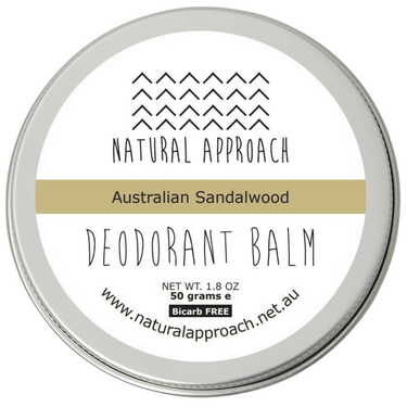 50g - Bicarb FREE - Australian Sandalwood - Natural Deodorant