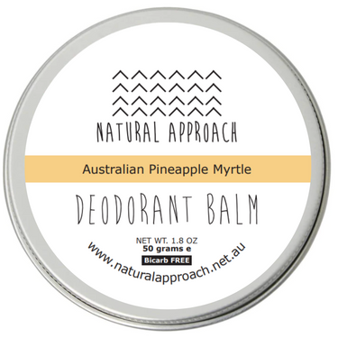 Limited Edition - 50g - Bicarb FREE - Australian Pineapple Myrtle - Natural Deodorant