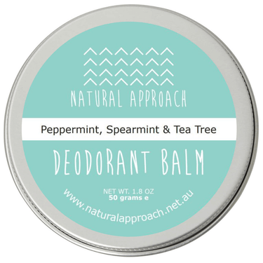 50g - Peppermint, Spearmint & Tea Tree - Natural Deodorant