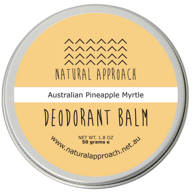Limited Edition 50g - Australian Pineapple Myrtle - Natural Deodorant